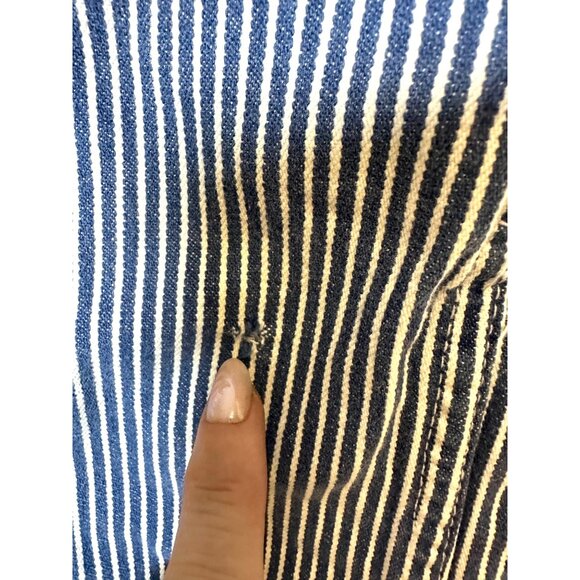 Vintage Washington Dee Cee Toddler Overalls 3T Railroad Stripe USA Made - Picture 4 of 5